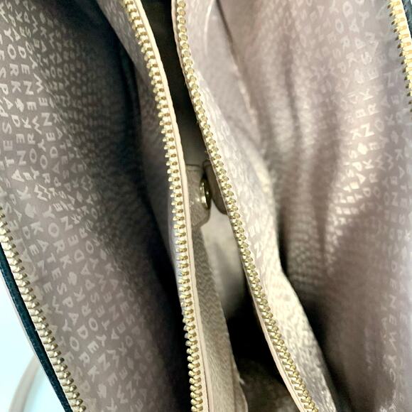 Kate Spade Kalen Beige Pebbled Leather Satchel With Tassel Detail - Picture 5 of 7